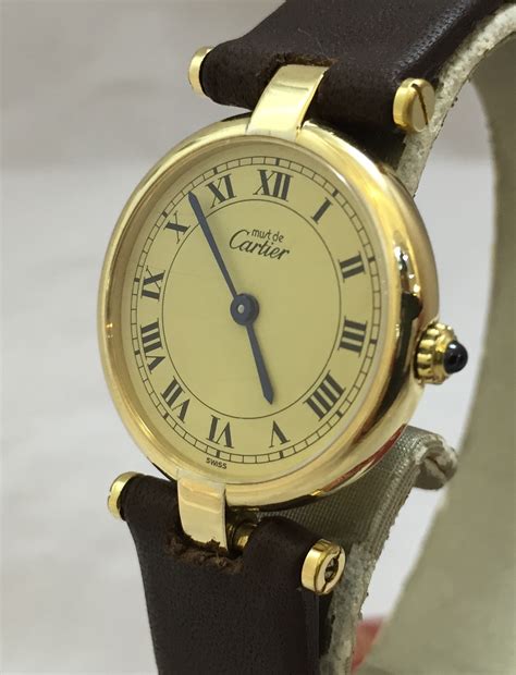 cartier vintage watch ladies|cartier watches old models.